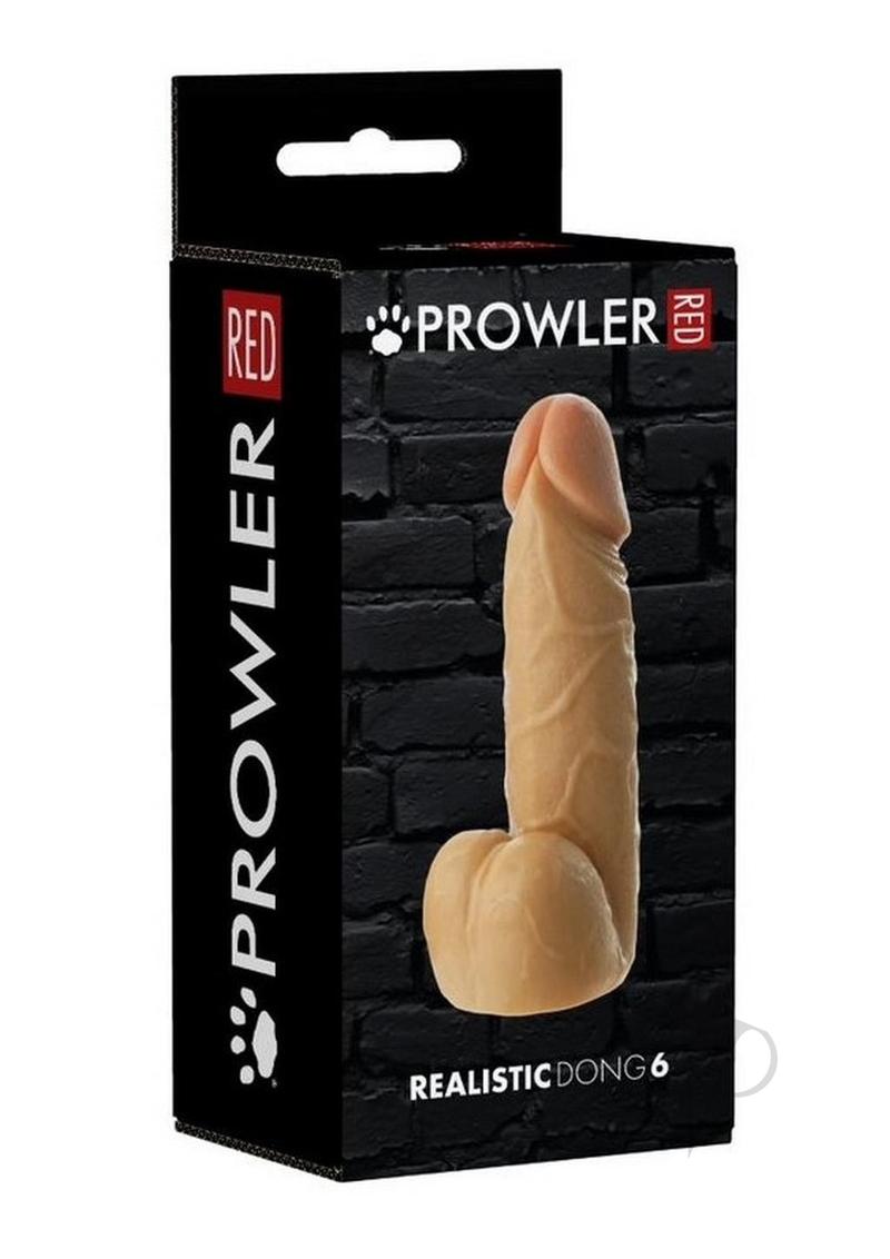 Prowler Realistic Dildo W/balls Flsh 6_0