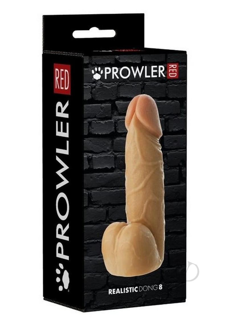 Prowler Realistic Dildo W/base Flsh 8_0