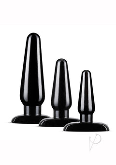 Anal Adv Basic Plug Kit Black_1