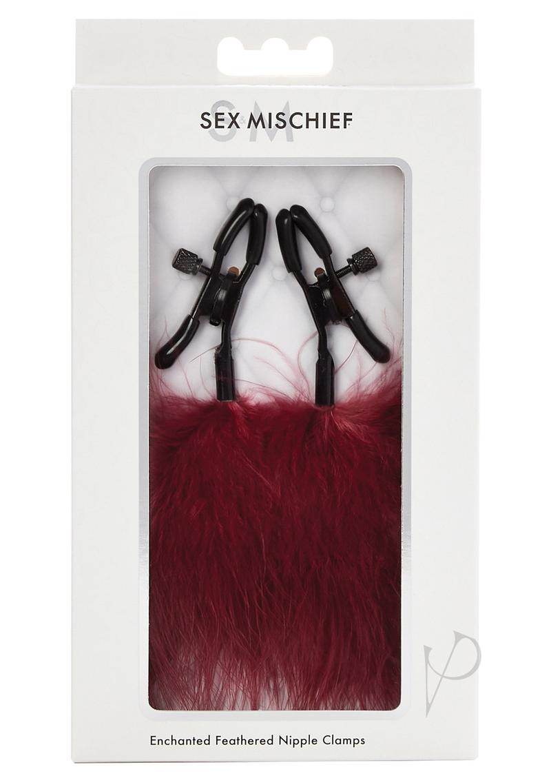 Sandm Enchanted Feather Nipple Clamps_0