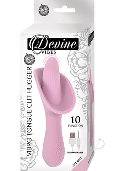 Devine Vibes Vibra Tongue Clit Hug Pink_0