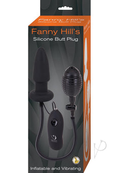 Fanny Hills Silicone Butt Plug Black_0