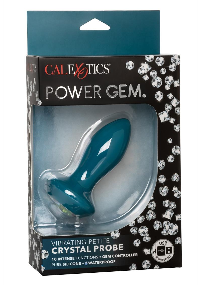 Power Gem Vibe Petite Crystal Probe Blu_0