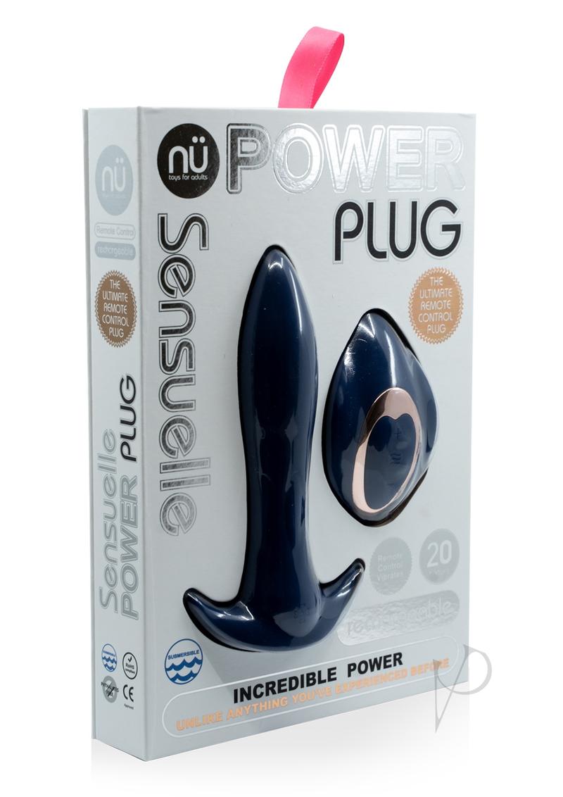 Sensuelle Power Plug Remote Nav Blu_0