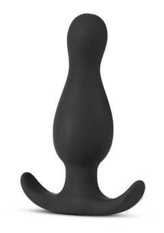 Anal Adv Platinum Curve Plug Black_1