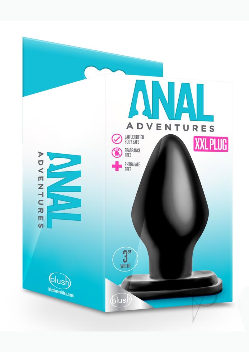 Anal Adv Xxl Plug Black_0