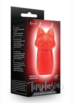 Temptasia Fox Drip Candle Red_0