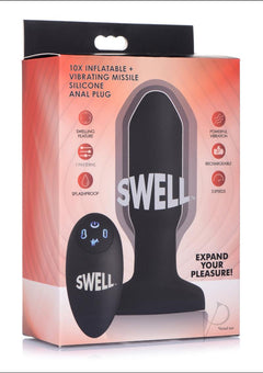 Swell 10x Inflate Vibe Missle Anal Plug_0