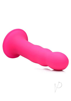 Squeeze It Squeezable Wavy Dildo Pnk_1