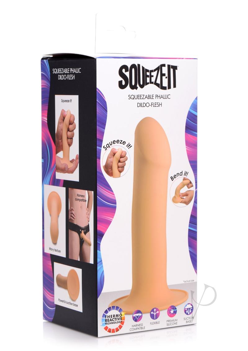 Squeeze It Squeezable Phallic Dildo Fle_0