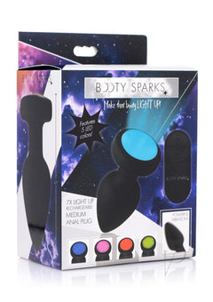 Booty Sparks Silicone Vibe Led Plug Md_0