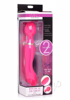 Wand Ess Dbl Silicone Vibe Wand Pnk_0