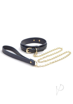 Bondage Couture Collar/leash Blue_1