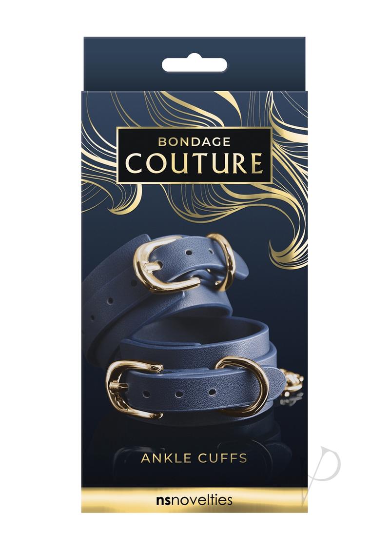 Bondage Couture Ankle Cuff Blue_0