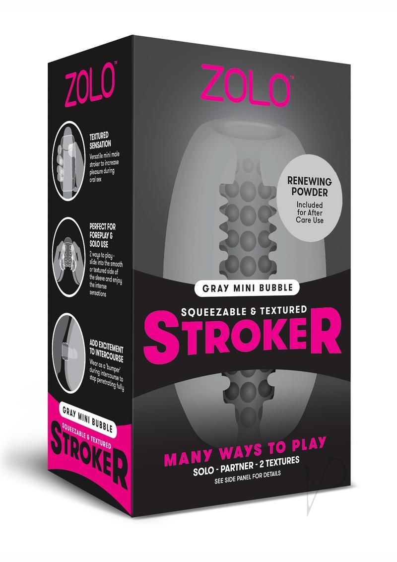 Zolo Mini Stroker Dome Grey_0