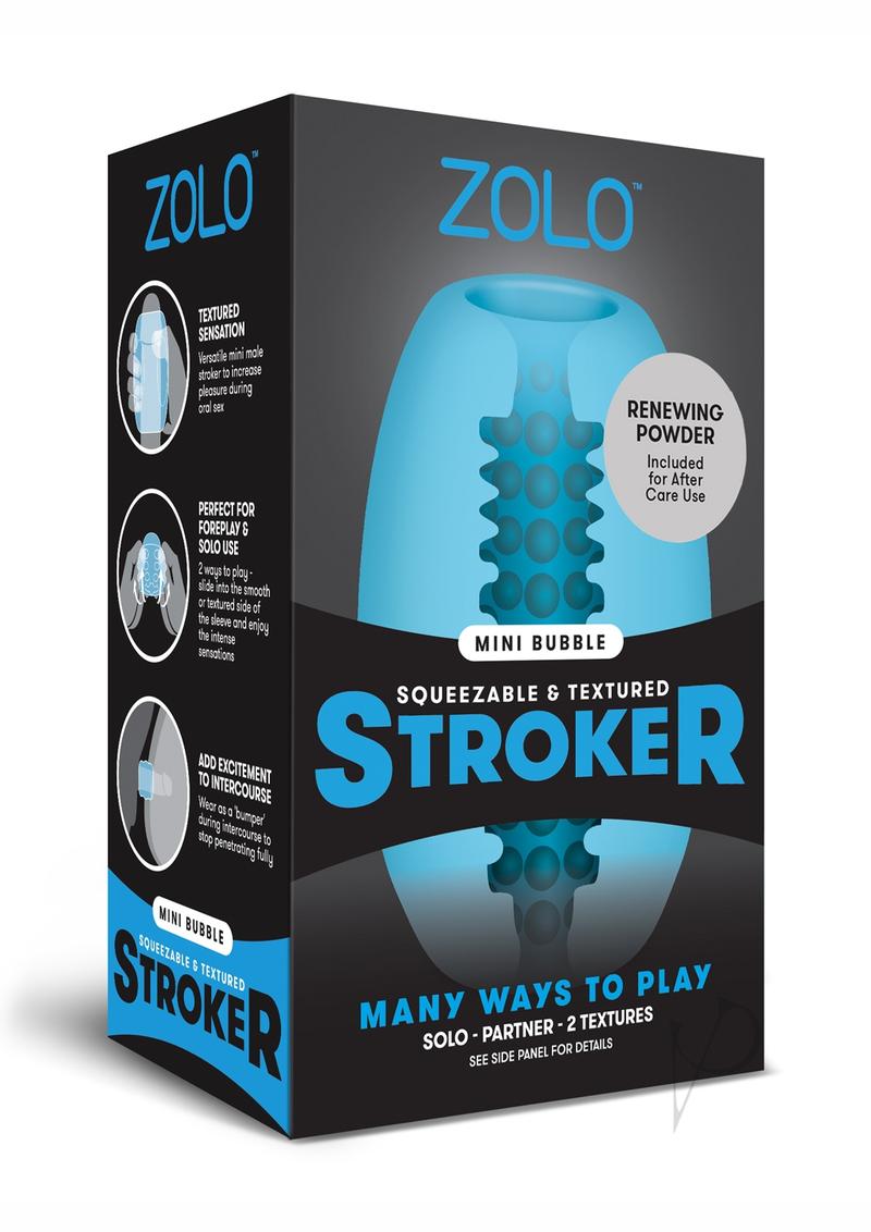 Zolo Mini Stroker Dome Blue_0