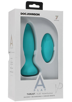 A-play Thrust Advent Plug W/remote Teal_0