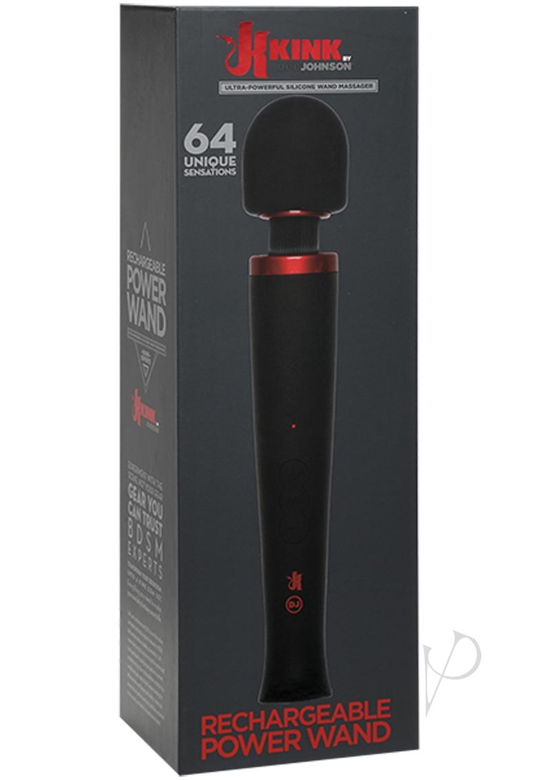 Kink Power Wand Rechargeable Blk_0