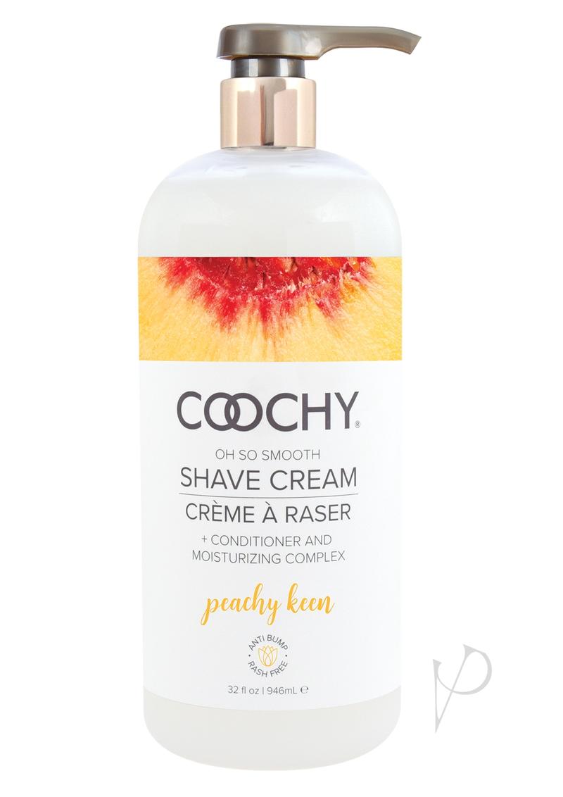 Coochy Shave Cream Peachy Keen 32 Oz_0