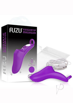 Fuzu Recharge Fingertip Massager Purp_0