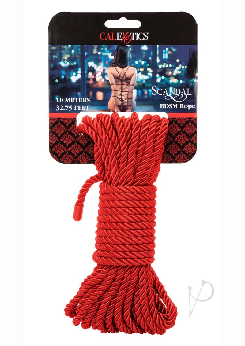 Scandal Bdsm Rope 10m Red_0