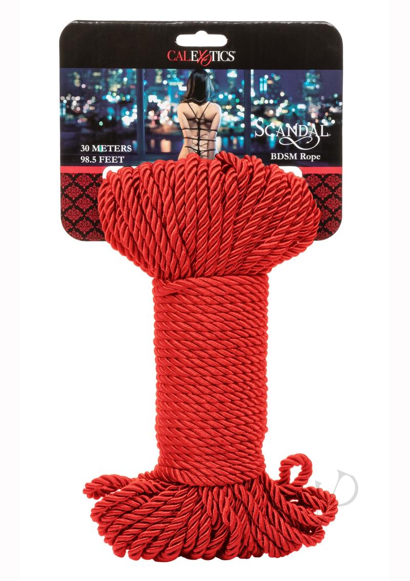 Scandal Bdsm Rope 30m Red_0