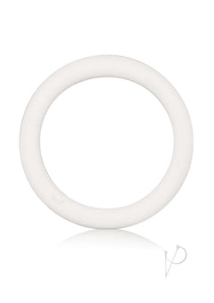 Rubber Cock Ring White Medium_1