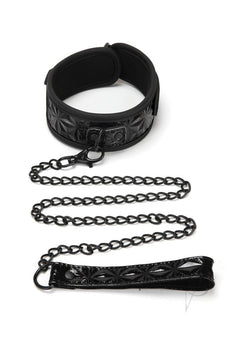 Whipsmart Diamond Collar And Leash Blk_1