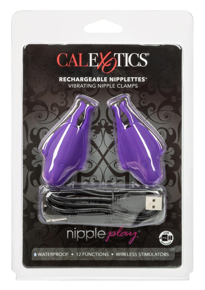 Nipply Play Rechargeable Nipplettes Purp_0