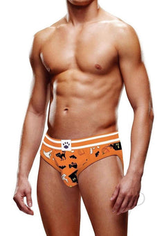 Prowler Halloween Brief Sm Orng/blk_1