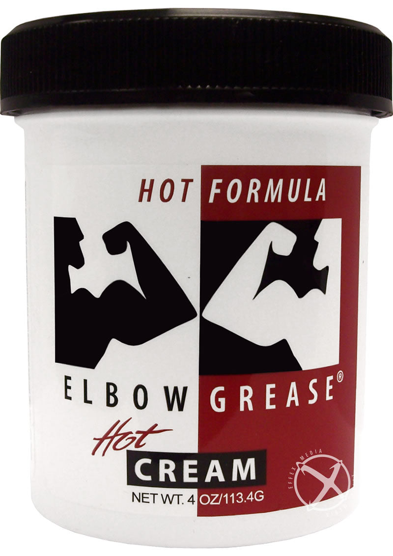 Elbow Grease Hot Cream 4oz Jar_0