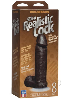 The Realistic Cock Black 8_0