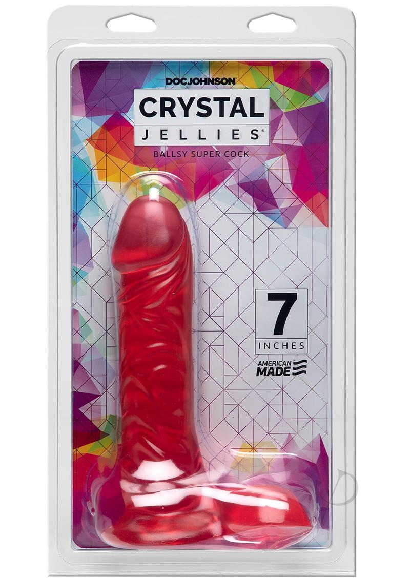 Crystal Jellies Ballsy Super Cock Pnk 7_0