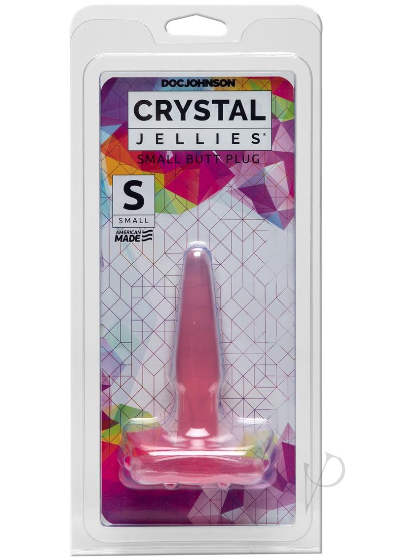 Crystal Jellies Butt Plug Sm Pink_0