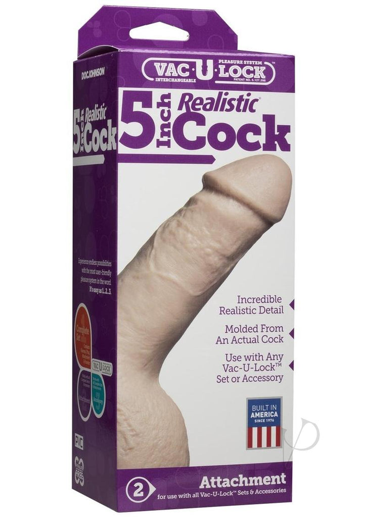 Vac U Lock 5 Realistic Cock_0